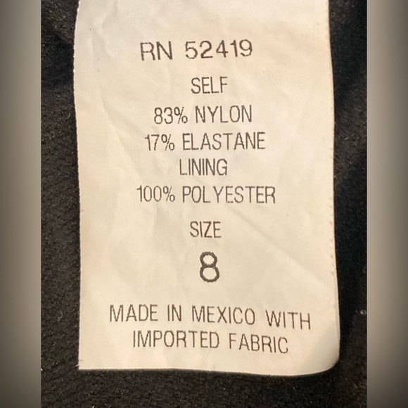 La Blanca Elegant Black Ruched Halter Swimsuit Size 8 - Picture 9 of 9